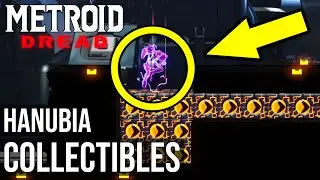 All Collectibles - Hanubia (Energy Tanks, Parts, Missile Tanks, Power Bomb Tanks) - Metroid Dread