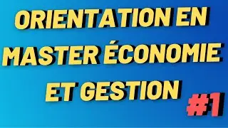 Orientation En Master Économie et Gestion #1