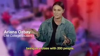 LIM College - Small Class Sizes Are Very Important to Me - Ariana