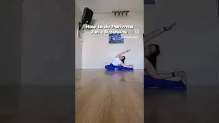 How to do Parivrtta Janu Sirsasana?   #yogawithnancy #yogatutorials #parivrttajanusirsasana