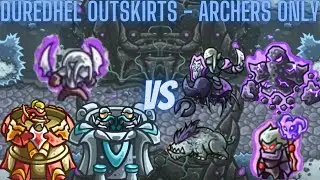 Kingdom Rush Origins: (HARD) Archers Only - Duredhel Outskirts - Reg'son - Impossible Difficulty