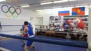 Тукайло - Дергоусов. Чемпионат Красноярска по боксу 2017