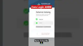 Cara Login ANBK #shorts  #anbk
