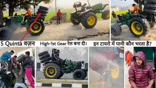 John Deere 5039 Getting ready for Tochan Turnament