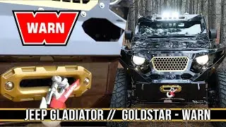 2021 Jeep Gladiator // GOLDSTAR:  WARN (winch)