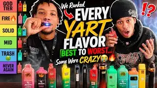We Ranked EVERY Yart Flavor From BEST to WORST… Some Were CRAZY😭🔥