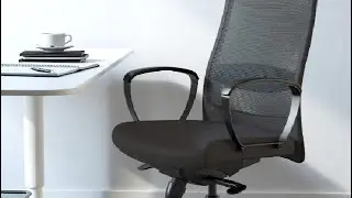 IKEA MARKUS Office chair, Adjust the height and angle of this chair so your workday feels comfortabl