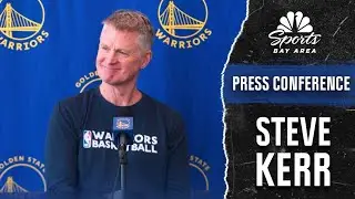 Steve Kerr provides injury update on Warriors' Gui Santos after spraining ankle | NBC Sports BA