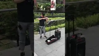 Live Performance in Orchard Road