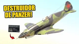 Fiquei APAIXONADO nesse Caça Soviético Capaz De Abater Qualquer Tanque Alemão!! - Warthunder PT - BR