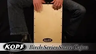 Birch Series Snare Cajon from Kopf Percussion (Discontinued Model)