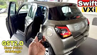 All New Maruti Suzuki Swift VXi 2025 Model GST2.O ₹Price Mileage Features Review & Details 