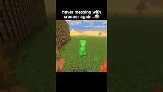 minecraft creeper moment 💀