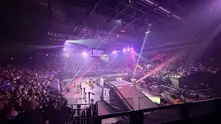 Final train chaos at @FreestyleKingsLIVE Melbourne. Never fun watching someone crash like this