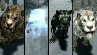 Skyrim Mods: Summon Sabre Cats Pack (PS4/XBOX1/PC)