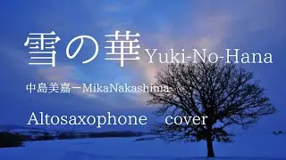 雪の華 Yuki No Hana 中島美嘉 Mika Nakashima  Altosaxophone cover