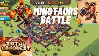 Total Conquest - Maxed Minotaurs Battle