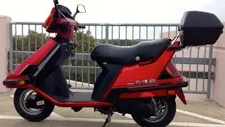 86 Honda Elite 150 Deluxe CH150 Walkaround