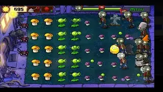 Plants vs Zombies Night 2 Levels Sun Shroom & Fun Shroom | PvZ Gameplay Part 4