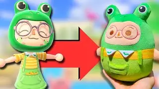 I turned my Animal Crossing character into a PLUSHIE