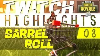 BARREL ROLL! - Flexinja Twitch Highlights #8 (Fortnite)