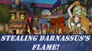 Stealing Darnassus's Flame! Wow Quest | Horde | Midsummer Event | in Darnassus