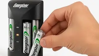 How to Operate ENERGIZER Battery Pro Charger (Red Yellow Green Light Meaning Recharge Batteries)