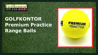 GOLFKONTOR Premium Practice Range Balls