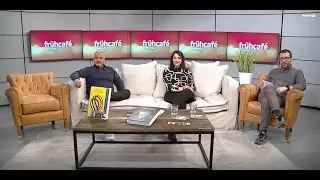 Pashmin Art Gallery im &bdquo;Fr&uuml;hcaf&eacute;&rdquo; von TV Sender Hamburg 1, 2.2.2023