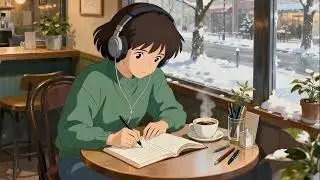 Night Library LoFi 🌙 Study Mix for a Peaceful Day