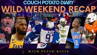 Recapping a Wild Night and Weekend in Sports! | Couch Potato Diary Live