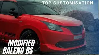 The only bagged. baleno fully customized ! Modified baleno ! by MODIFIED PRANTHAN 💥