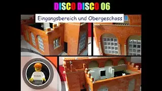 Klemmbaustein MOC 06: Die Disco - I build Disco - Der Eingang und das Obergeschoss