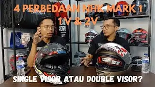 4 PERBEDAAN HELM NHK MARK 1 1V DAN 2V || PILIHAN SULIT?