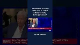 Jamie Dimon on tariffs: 'If it's used to protect national security, that is paramount'