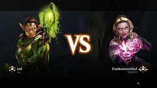MTGA tod (UR Counterburn) vs FrankensteinDad (WB Knights)
