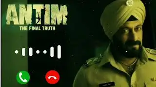 Antim Movie Bgm 🔔Ringtone | New Hindi 😭 😔Sad Emotional Bgm Ringtone| #antim|Best Calling Ringtone