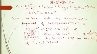 General form of solution for Homogeneous and Non Homogeneous Recurrence Relation