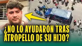 Carro mata a su hijo y denuncia mala reacción de policías: 