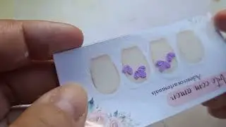 Adesivos de unhas - Modelinho 36 (Flores e ramos)