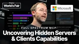 Full Spec MCP: Hidden Capabilities of the MCP spec &mdash; Harald Kirschner, Microsoft/VSCode