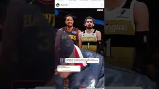 CJ McCollum laughs in the comments after Gilbert claims the Wizards gave up nothing for Trae Young