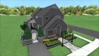 Front Yard - Side Yard - Back Yard - Landscape Design - 3D Digital Walkthrough