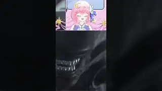JUST TRYING TO REEEEEEAAAAAAAADDDDD | #Twitch #Shorts #Vtuber #VtuberEN #Horror #Alien #Clips