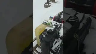 truck camping in Ohio snowstorms