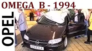 Opel Omega B H&auml;ndlerpremiere 1994 Opel Autohaus - Opel Omega car dealer Premiere in Kiel, Germany