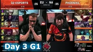 G2 eSports vs Phoenix1 | Day 3 of NA vs EU Rift Rivals 2017 LoL | G2 vs P1 #RiftRivals