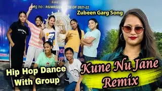 Kune nu jane Remix // Zubeen Garg Song // Cover Dance Puja Dekraja with Groups