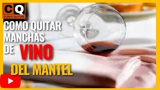 Como quitar manchas de vino tinto del mantel | Trucos para eliminar mancha de vino fácil