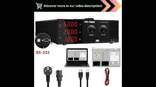 100-200V Programmable DC Power Supply: Unlock High Power & Precision with RS-232 Control